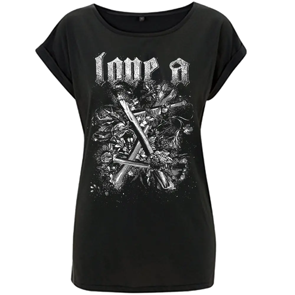 LOVE A '10 Jahre' Tailliertes Shirt