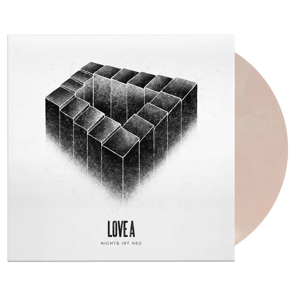 LOVE A 'Nichts ist neu' LP rosa weiss