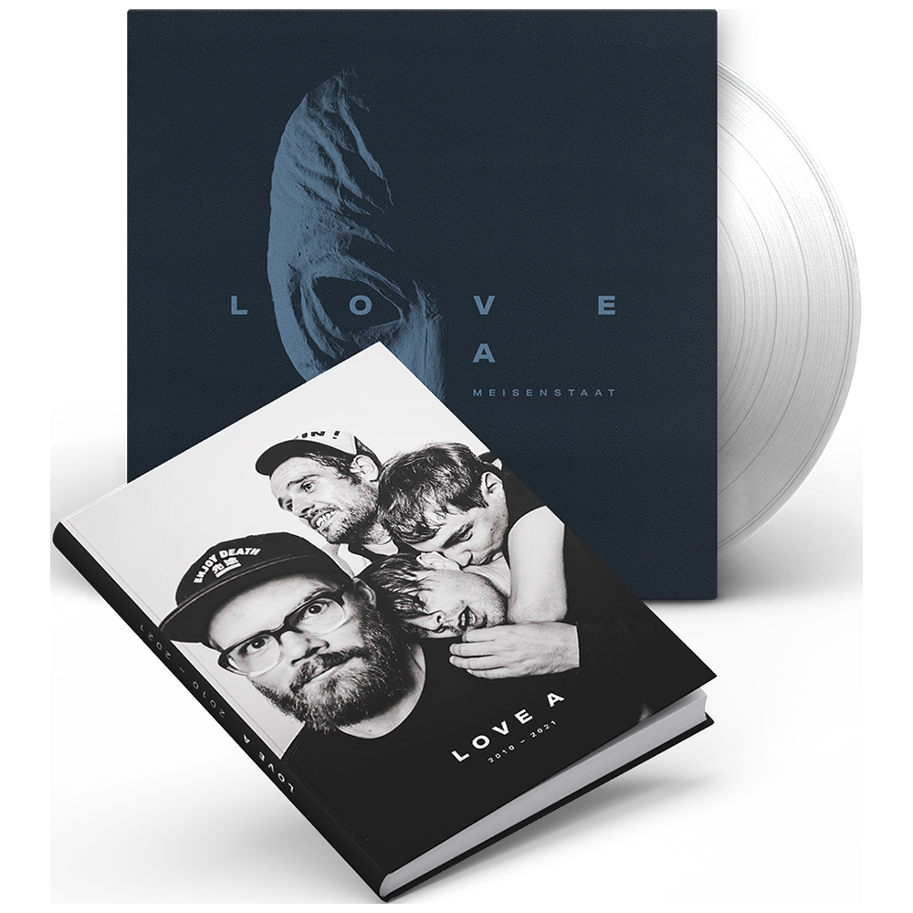 LOVE A 'Meisenstaat' LP transparent + Fotobuch