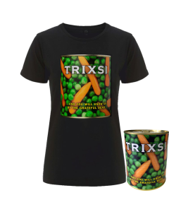 TRIXSI 'Konserven' Tailliertes Shirt